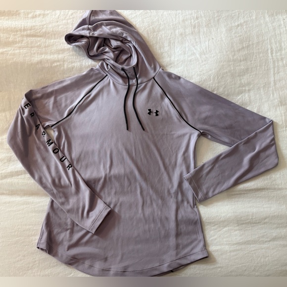 Under Armour Women's Lavender Hoodie Heat Gear Addition, Size Small, NWOT - Picture 3 of 12